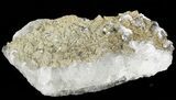 Drusy Pyrite Covered Quartz - Morocco #57298-1
